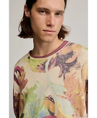 Desigual Men's Gaugin Printed Sweater