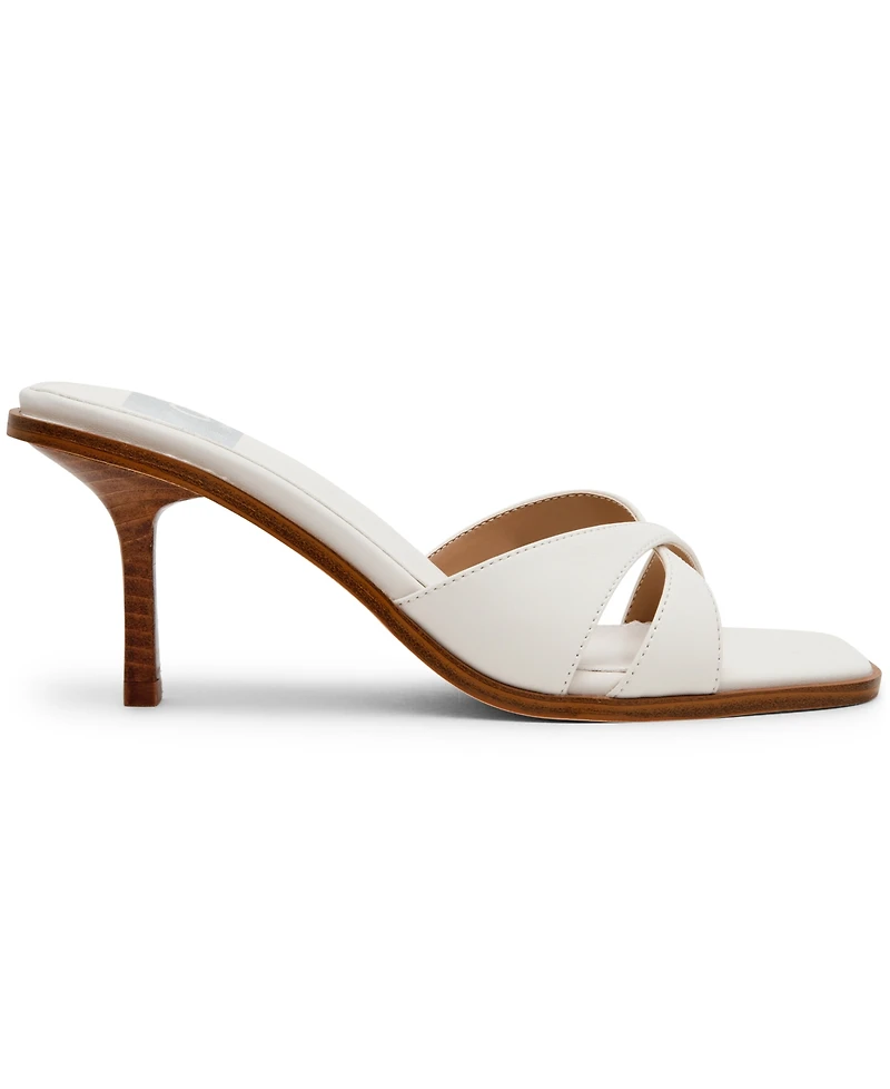 Dv Dolce Vita Women's Seless Criss-Cross Wood Heel Dress Sandals
