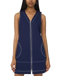 Msk Petite V-Neck Shift Dress