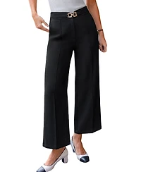Cupshe Women's Pull-On Wide Leg Long Pants