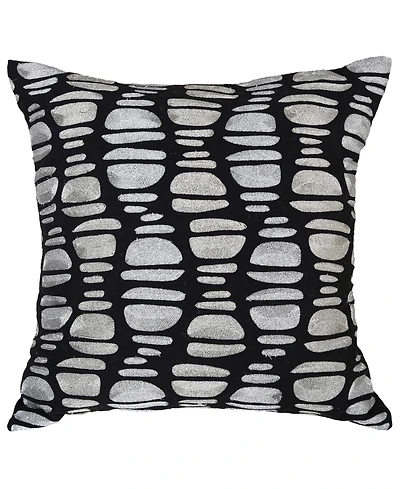 Rizzy Home Carrie Cotton Decorative Pillow, 18" x