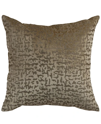 Rizzy Home Rowan Velvet Decorative Pillow, 22" x 22"
