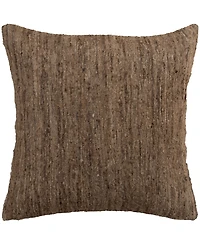 Rizzy Home Chesney Silk Decorative Pillow, 22" x 22"