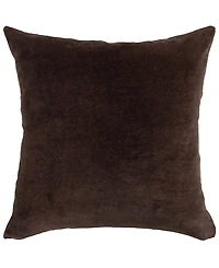 Rizzy Home Ivy Cotton Decorative Pillow, 22" x 22"