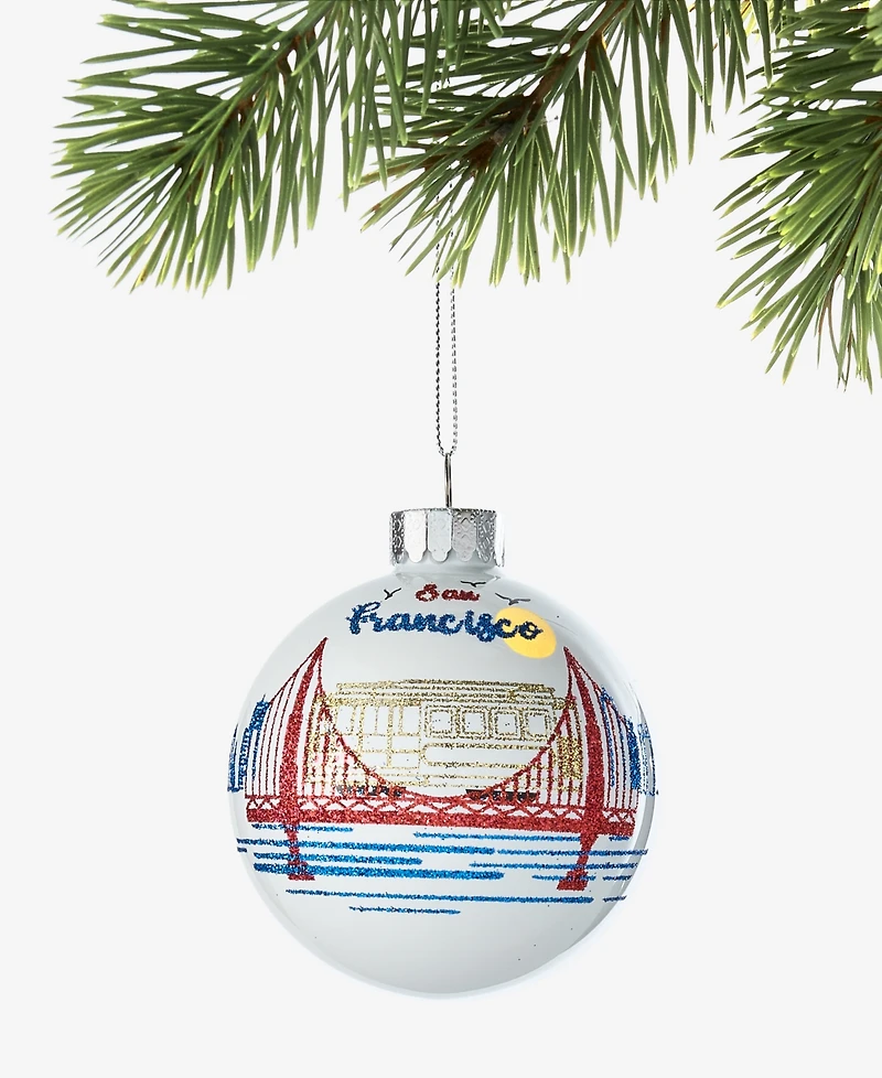 Holiday Lane San Francisco Scenery Ornament, Exclusively at Macy's