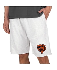 Concepts Sport Men's Oatmeal Chicago Bears Mainstream Terry Shorts