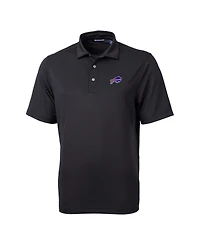 Cutter & Buck Men's Black Buffalo Bills Virtue Eco Pique Polo Shirt