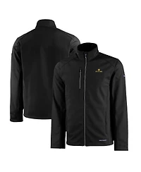 Cutter & Buck Men's Black Notre Dame Fighting Irish Evoke Eco Softshell Full-Zip Jacket