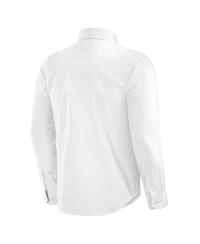 J. Palmer Men's White Las Vegas Raiders Man-In-Motion Long Sleeve Button-Up Dress Shirt