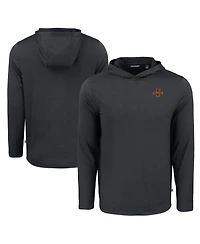 Cutter & Buck Men's Black Iowa State Cyclones Coastline Epic Comfort Eco Long Sleeve Hoodie