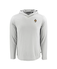 Cutter & Buck Men's Gray Tennessee Volunteers Coastline Epic Comfort Eco Long Sleeve Hoodie