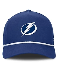 Fanatics Men's Blue Tampa Bay Lightning Authentic Pro Rink Roper A-Frame Adjustable Hat
