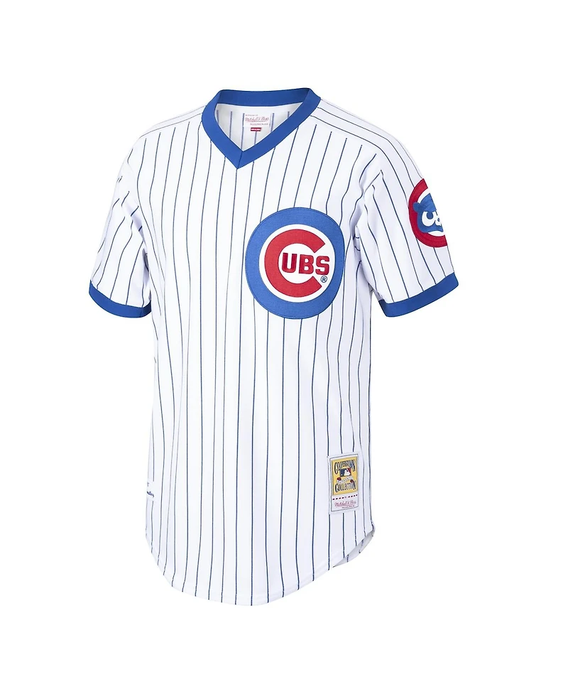 Mitchell & Ness Men's Ryne Sandberg White Chicago Cubs Cooperstown Collection 1987 Authentic Player Jersey