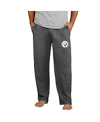 Concepts Sport Men's Charcoal Pittsburgh Steelers Lightweight Quest Knit Sleep Pants