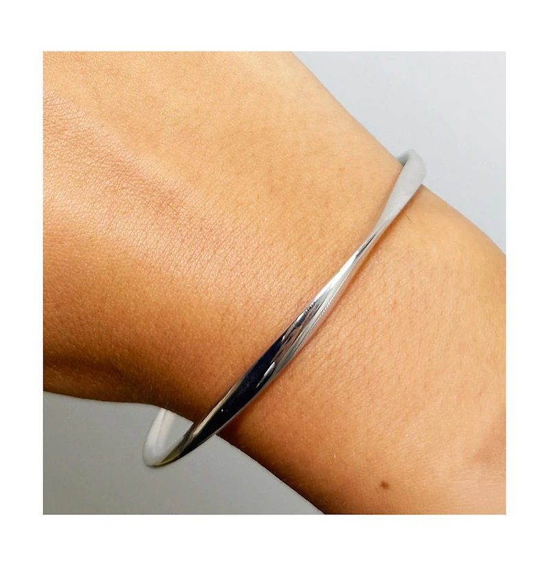 The Lovery Classic Stretch Bangle Sterling Silver