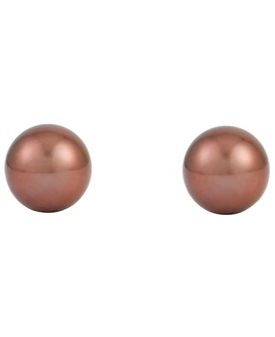 Belle de Mer Cultured Freshwater Pearl (9-10 mm) Earrings in Sterling Silver