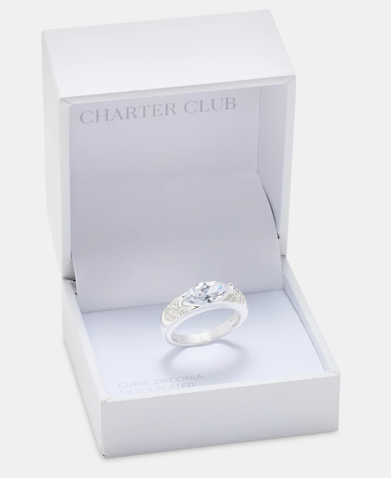 Charter Club Cubic Zirconia Ring, Macy's Exclusive