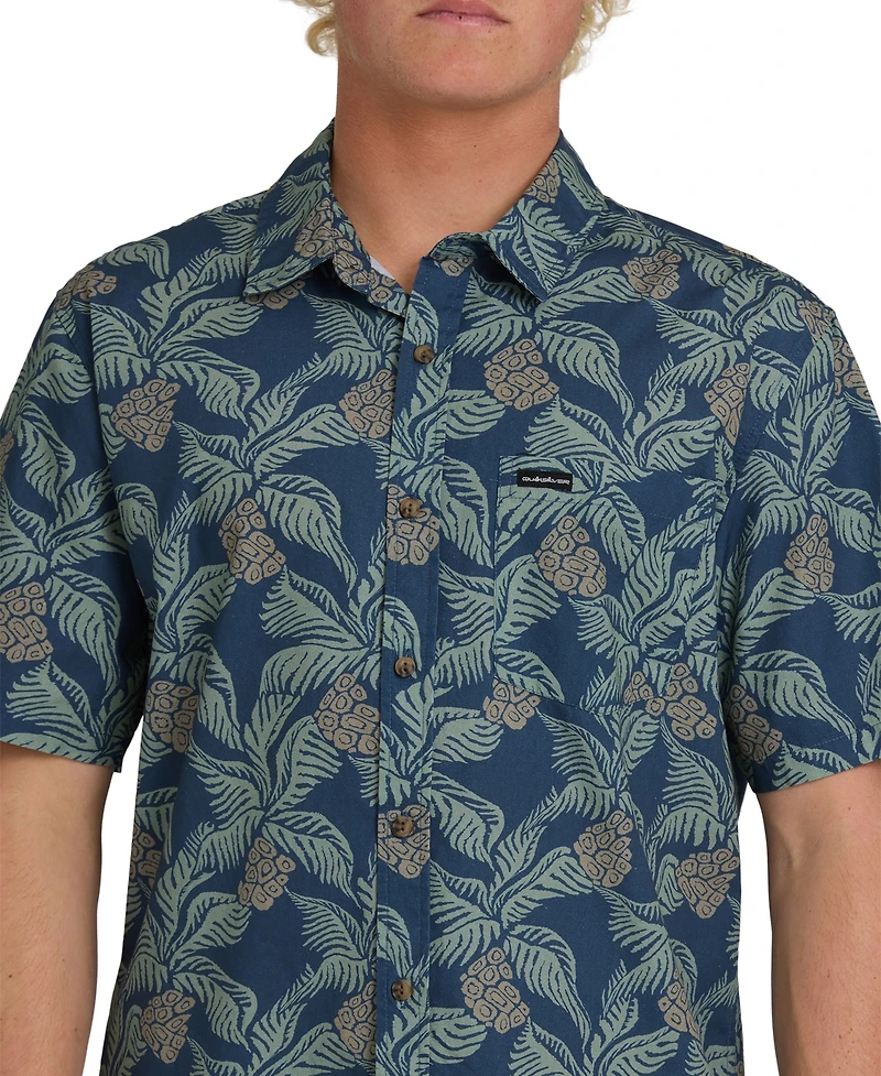 Quiksilver Men's Hala Classic Short-Sleeve Shirt