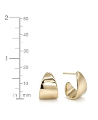 And Now This Post Push Back Hoop Earrings