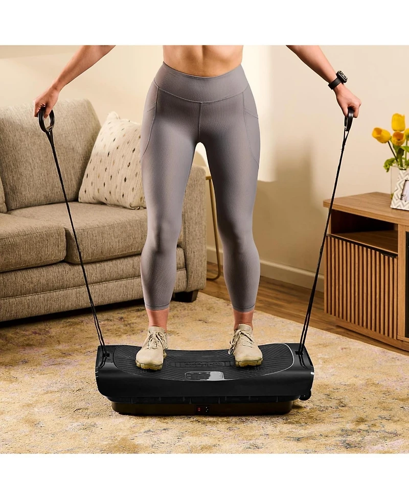 Lifepro Rumblex Pro 4D Vibration Plate Exercise Machine – Full Body Workout Platform for Weight Loss, Circulation & Recovery, Home Fitness