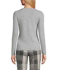 Lands' End Women's Petite Cashmere Cardigan Sweater