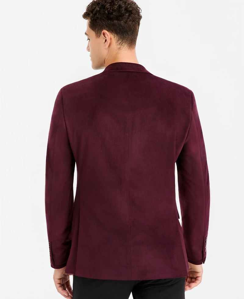 Bar Iii Men's Slim-Fit Velvet Sport Coat, Macy's Exclusive
