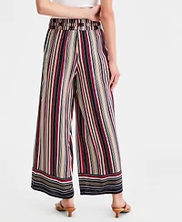 Nautica Women's Striped Pull-On Pants