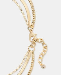 On 34th Layered Sun Pendant Necklace, 16" + 2 extender, Macy's Exclusive