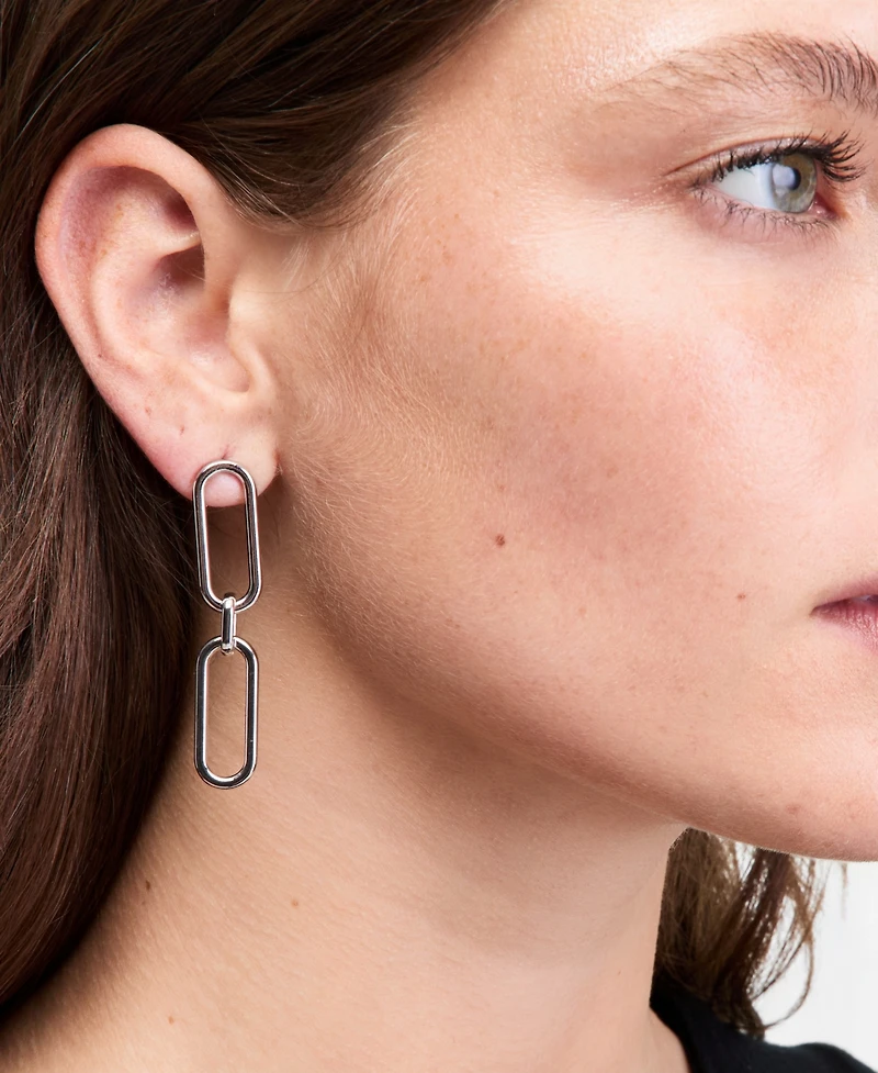 On 34th Link Linear Drop Earrings, Macy's Exclusive
