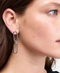 On 34th Link Linear Drop Earrings, Macy's Exclusive