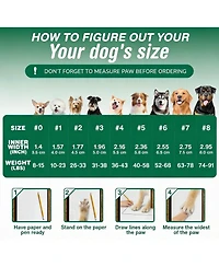 Aronkl Anti-slip Dog Boots for Large Dogs - Durable, Secure Fit, All-Weather Protection