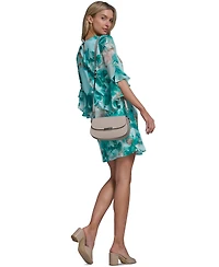 Calvin Klein Women's V-Neck Shift Dress