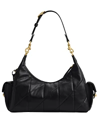 Coach Juliet Soft Quilted Leather Medium Pocket Shoulder Bag