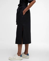 Barbour Women's Sloane Pointed Collar Midi Dress