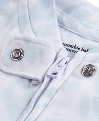 abercrombie kids Baby Boys' Brushed Jersey Footed Coverall