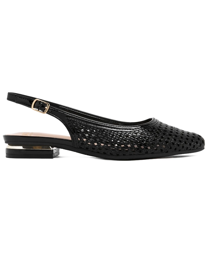 Jones New York Women's Quilsy Perf Slingback Flats