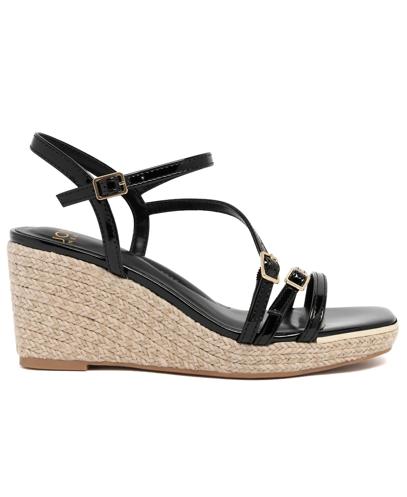 Jones New York Women's Harisyn Round Toe Wedge Sandals