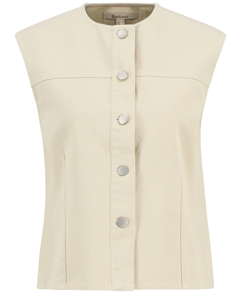 Barbour Women's Sleeveless Crewneck Daya Shirt