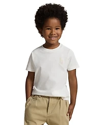 Polo Ralph Lauren Boys' 2-7 Embroidered Big Pony Crewneck T-Shirt
