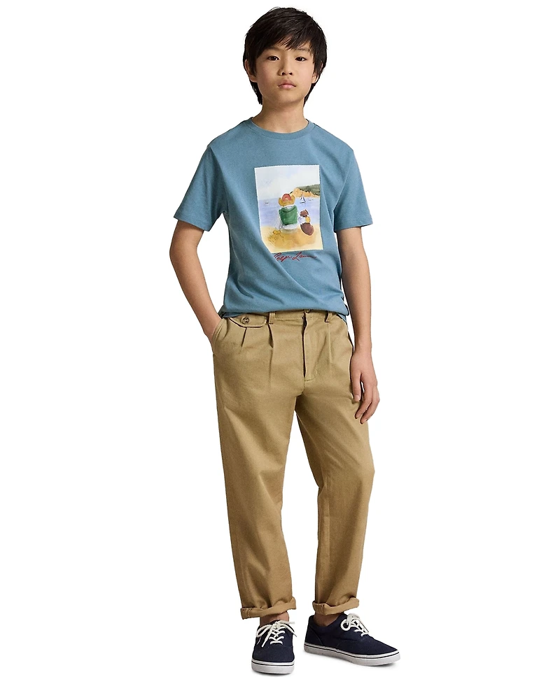 Polo Ralph Lauren Boys' 8-20 Crewneck T-Shirt