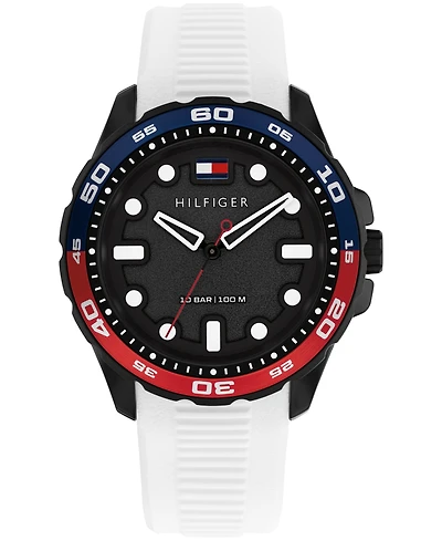 Tommy Hilfiger Men's Quartz Silicone Strap Watch