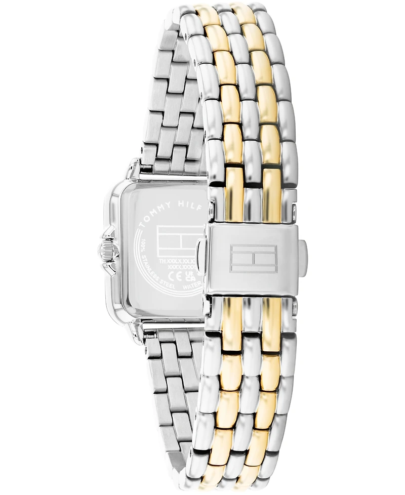 Tommy Hilfiger Women's Quartz Two Tone Stainless Steel Bracelet Watch, 22.5mm