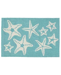 Liora Manne' Capri Starfish 1'8"x2'6" Area Rug