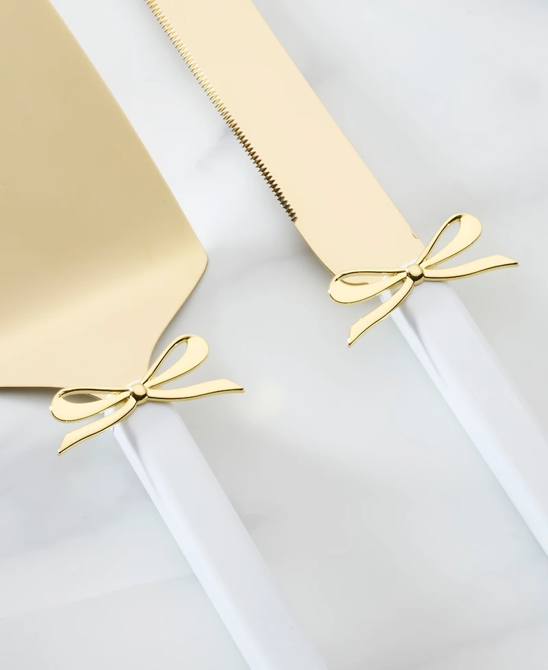 kate spade new york Happily Ever After 2-Pc. Cake Knife and Pie Server Set