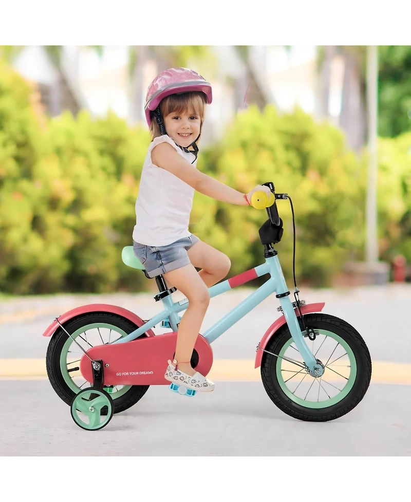 Hongge Kids Bike with Adjustable Handlebar and Saddle
