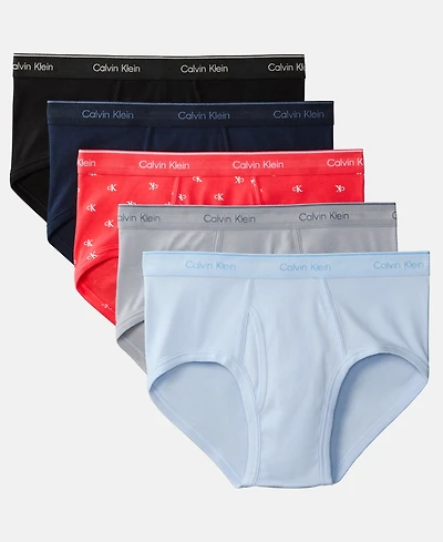 Calvin Klein Men's Cotton Classics Briefs Underwear, 5-Pack