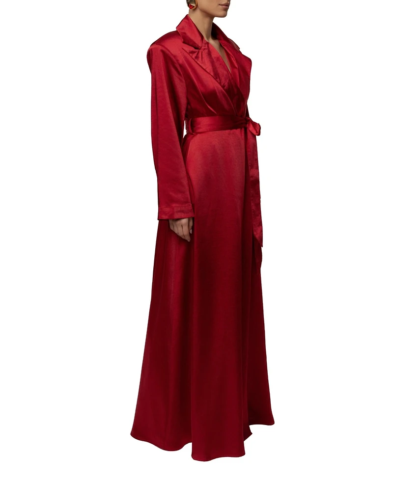 Jluxlabel Women's Satin Embrace Maxi Dress