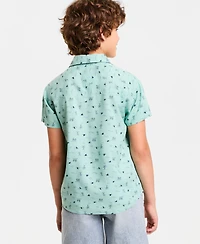 Epic Threads Boys' Xs-xl Beach Shirt, Macy's Exclusive