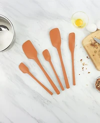 Tovolo Flex-Core 5-Pc. All Silicone Spatula Set