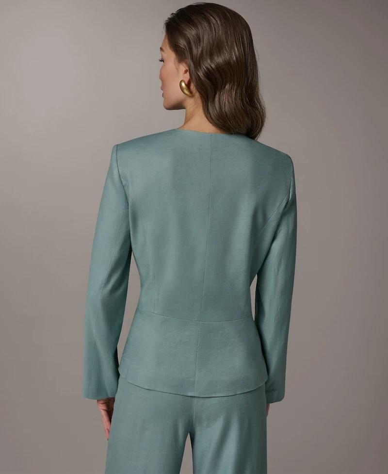 Donna Karan New York Women's V-Neck Jacket